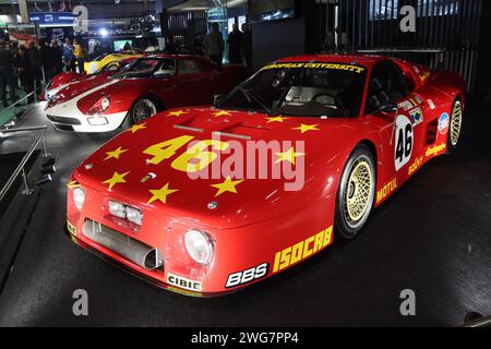 Retromobile-Show 2024 - PARIS Porte de Versailles Stockfoto