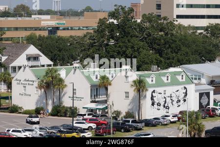 Mary Mahoney's Old French House Restaurant am Highway 90 in Biloxi, Mississippi Stockfoto