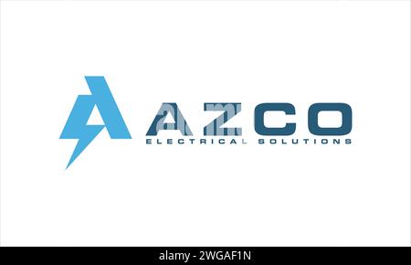 Logo-Design mit Buchstaben. Einzigartiges und modernes Logo-Design. Stock Vektor