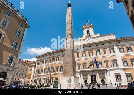 Rom-Italien - 19. Mai 2011; altägyptischer Obelisk in Rom. Stockfoto