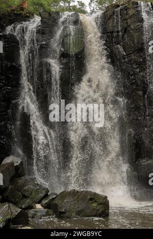 Phantom Falls, am St George River, Great Otway National Park, Lorne, Victoria, Australien. Stockfoto