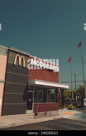 McDonald's Fast-Food-Restaurant in Los Angeles, Kalifornien Stockfoto