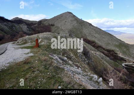 Civita Superiore di Bojano in Molise Stockfoto