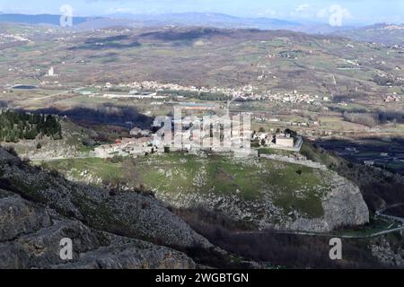 Civita Superiore di Bojano in Molise Stockfoto