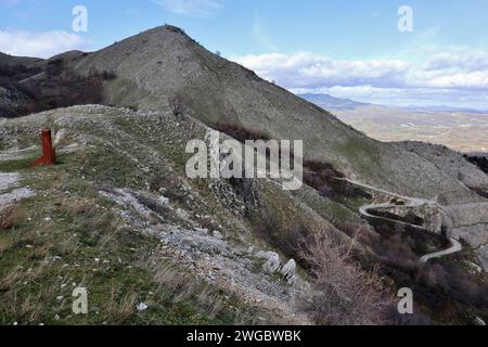 Civita Superiore di Bojano in Molise Stockfoto