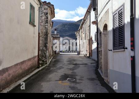 Civita Superiore di Bojano in Molise Stockfoto