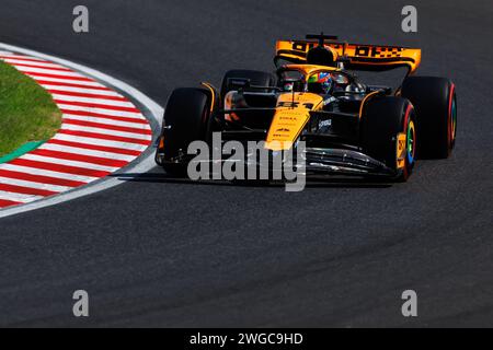 Suzuka Grand Prix Circuit, 4. Februar 2024: Oscar Piastri (aus) von McLaren während des Formel 1 Grand Prix von Japan 2023 Stockfoto