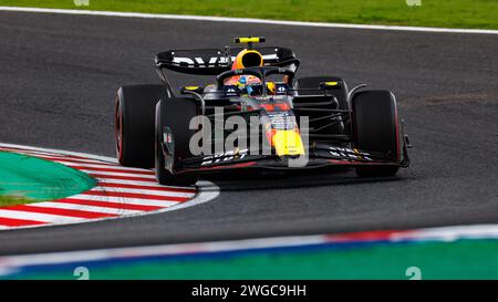 Sergio Perez (MEX) von Red Bull Racing während des Formel 1 Grand Prix von Japan 2023 Stockfoto