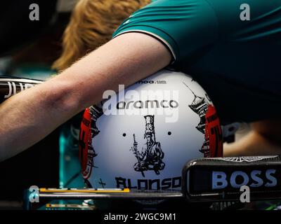 Fernando Alonso (ESP) von Aston Martin beim Großen Preis der Formel 1 von Japan 2023 Stockfoto