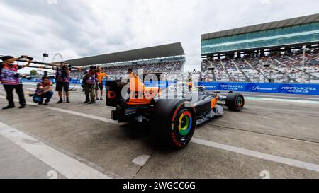 Suzuka Grand Prix Circuit, 4. Februar 2024: Lando Norris (GBR) von McLaren während des Formel 1 Grand Prix von Japan 2023 Stockfoto