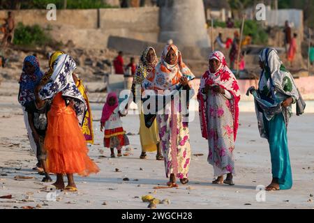 Suaheli Frauen in Sansibar Tansania Stockfoto