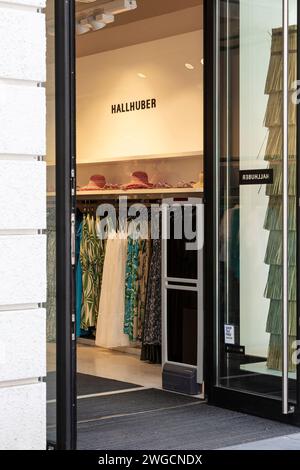 Hallhuber, Deutsche Modefirma Stockfoto
