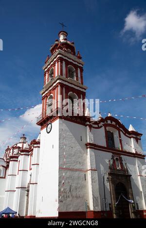 Kirche von San Pedro, 1640, Cholula, Puebla State, Mexiko Stockfoto