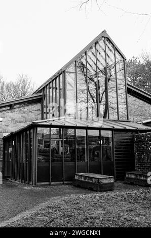 Kunstabteilung, Peter Symonds College. Winchester, Hampshire, England, Vereinigtes Königreich. Stockfoto