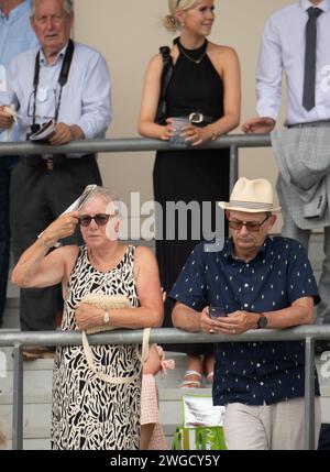 Ascot, Großbritannien. September 2024. Racegors auf der Ascot Racecourse beim September Racing Friday Meeting. Kredit: Maureen McLean/Alamy Stockfoto