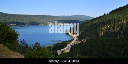 Blick vom Abant Lake in Bolu, Türkei Stockfoto