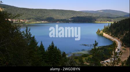 Blick vom Abant Lake in Bolu, Türkei Stockfoto