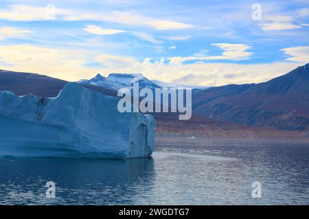 Arktis, Eisberge in Uummannaq Fjord, Grönland, Dänemark Stockfoto