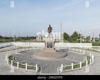 Ein Denkmal aus dem Jahr 1823 in Georgetown Guyana, Südamerika Stockfoto