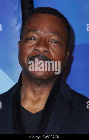 Manhattan, Vereinigte Staaten Von Amerika. März 2016. NEW YORK, NY - 02. MÄRZ: Carl Weathers nimmt am 2. März 2017 im Four Seasons Hotel New York am NBCUniversal Press Junket Teil Stockfoto