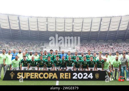 Belo Horizonte, Brasilien. Februar 2024. MG - BELO HORIZONTE - 02/04/2024 - SUPERCOPA 2024, PALMEIRAS (Foto: Gilson Lobo/AGIF/SIPA USA) Credit: SIPA USA/Alamy Live News Stockfoto