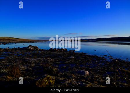 Sonnenaufgang in den Pentland Hills Schottland Stockfoto