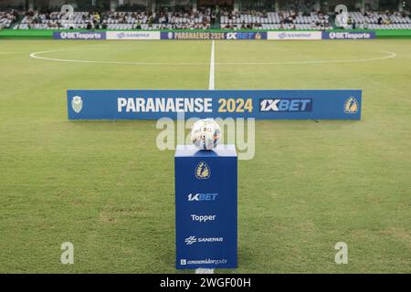 Curitiba, Brasilien. Februar 2024. PR - CURITIBA - 02/04/2024 - PARANAENSE 2024, CORITIBA (Foto: Robson Mafra/AGIF/SIPA USA) Credit: SIPA USA/Alamy Live News Stockfoto