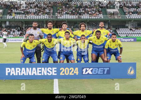 Curitiba, Brasilien. Februar 2024. PR - CURITIBA - 02/04/2024 - PARANAENSE 2024, CORITIBA (Foto: Robson Mafra/AGIF/SIPA USA) Credit: SIPA USA/Alamy Live News Stockfoto