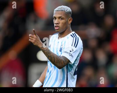 Bournemouth, Großbritannien. 30. Januar 2024. Bournemouth, England, 4. Februar 2024: Danilo von Nottingham Forest während des Premier League-Fußballspiels zwischen Bournemouth und Nottingham Forest im Vitality Stadium in Bournemouth, England (David Horton/SPP) Credit: SPP Sport Press Photo. /Alamy Live News Stockfoto