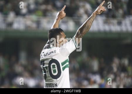 Curitiba, Brasilien. Februar 2024. PR - CURITIBA - 02/04/2024 - PARANAENSE 2024, CORITIBA (Foto von Gabriel Machado/AGIF/SIPA USA) Credit: SIPA USA/Alamy Live News Stockfoto