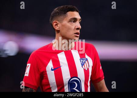 Madrid, Spanien. Februar 2024. La Liga Fußballspiel: Real Madrid gegen Atletico de Madrid im Santiago Bernabeu Stadion in Madrid, 4. Februar 2024 900/Cordon PRESS Credit: CORDON PRESS/Alamy Live News Stockfoto