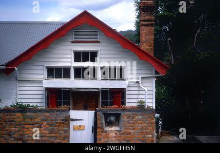 Wohnhaus, Hobart, Tasmanien, Australien Stockfoto