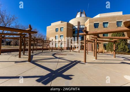 Aurora, Colorado - 28. Januar 2024: Schöne moderne Architektur des University of Colorado Hospital (UCHealth) Stockfoto