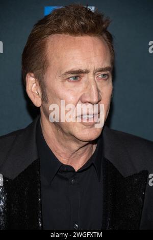 4. Februar 2024, Burbank, Kalifornien, USA: NICOLAS CAGE nimmt am 4. Februar 2024 am Los Angeles Marriott Burbank Airport an den 51. Jährlichen Saturn Awards Teil. (Credit Image: © Clutch Pockets Wambli/ZUMA Press Wire) NUR REDAKTIONELLE VERWENDUNG! Nicht für kommerzielle ZWECKE! Stockfoto