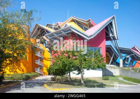 Biomuseo (Naturkundemuseum von Panama), Amador Causeway, Panama-Stadt, Provinz Panama, Republik Panama Stockfoto