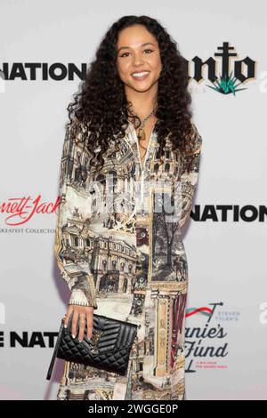 Los Angeles, USA. Februar 2024. YDE nimmt am 4. Februar 2024 an der 5th Jam for Janie GRAMMY Awards Viewing Party Teil, die Steven Tyler's Janie's Fund im Hollywood Palladium in Los Angeles, KALIFORNIEN, unterstützt. (Foto: Corine Solberg/SipaUSA) Credit: SIPA USA/Alamy Live News Stockfoto