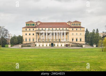 Schloss Esterhazy, Schloss in Eisenstadt, Österreich, Europa. Stockfoto