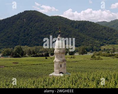 Napoleonisches Kriegsdenkmal, Loiben, Niederösterreich Stockfoto