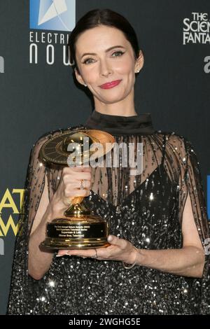 Burbank, USA. Februar 2024. LOS ANGELES - 4. Februar: Elizabeth 'Bitsie' Tulloch bei den Saturn Awards 2024 im Burbank Convention Center am 4. Februar 2024 in Burbank, KALIFORNIEN (Foto: Katrina Jordan/SIPA USA) Credit: SIPA USA/Alamy Live News Stockfoto