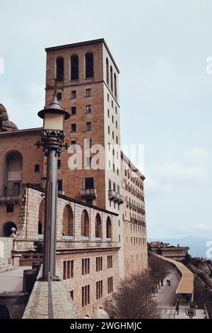 Kloster Montserrat in Katalonien, Spanien, am 11. Mai 2023 Stockfoto