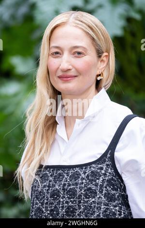 Rom, Italien, 5. Februar 2024 - Alba Rohrwacher nimmt am Fotogespräch zum Film „Finalmente l'Alba“ im Hotel de Russie in Rom Teil. Credits: Luigi de PompeisAlamy Live News Stockfoto