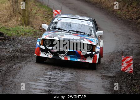 Bastogne Rallye Legend Boucles de Bastogne, 03.02.2024 75 Eric Wilmus BEL / Sebastien Smoes BEL, BMW 232i E21 Rallye Legend Boucles de Bastogne, 03.02.2024 *** Bastogne Rallye Legend Boucles de Bastogne, 03 02 2024 75 Eric Wilmus BEL Sebastien Smoes BEL , BMW 232i E21 Rallye Legend Boucles de Bastogne, Bastogne, 03 02 03 02 2024 Copyright: xAugstx/xEibner-Pressefotox EP jat Stockfoto