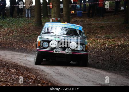 Bastogne Rallye Legend Boucles de Bastogne, 03.02.2024 44 Guillaume Glaude BEL / Raphael Cop BEL, Volvo 142 Rallye Legend Boucles de Bastogne, 03.02.2024 *** Bastogne Rallye Legend Boucles de Bastogne, 03 02 2024 44 Guillaume Glaude BEL Raphael Cop BEL , Volvo 142 Rallye Legend Boucles de Bastogne, 03 02 2024 Copyright: xAugstx/xEibner-Pressefotox EP jat Stockfoto