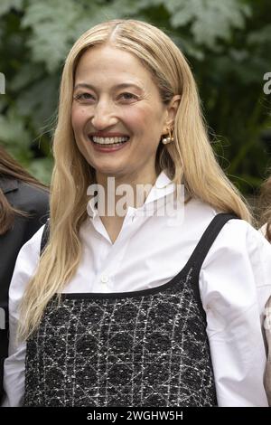 Rom, Italien. Februar 2024. Alba Rohrwacher während des Fotorufs des Films „Finalmente l’Alba“, 5. Februar 2024, im Garten des Hotels The Russie, Rom Italien Credit: Live Media Publishing Group/Alamy Live News Stockfoto