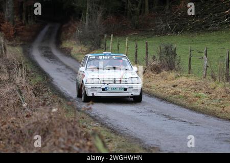 Bastogne Rallye Legend Boucles de Bastogne, 03.02.2024 86 Hugo Gerard BEL / Virgile Fourny BEL, Peugeot 205 Rallye Legend Boucles de Bastogne, 03.02.2024 *** Bastogne Rallye Legend Boucles de Bastogne, 03 02 2024 86 Hugo Gerard BEL Virgile Fourny BEL , Peugeot 205 Rallye Legend Boucles de Bastogne, 03 02 2024 Copyright: xAugstx/xEibner-Pressefotox EP jat Stockfoto