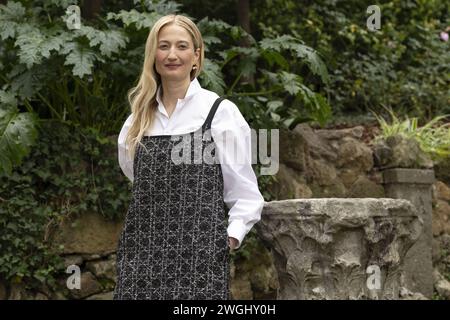 Rom, Italien. Februar 2024. Alba Rohrwacher während des Fotorufs des Films „Finalmente l’Alba“, 5. Februar 2024, im Garten des Hotels The Russie, Rom Italien Credit: Live Media Publishing Group/Alamy Live News Stockfoto