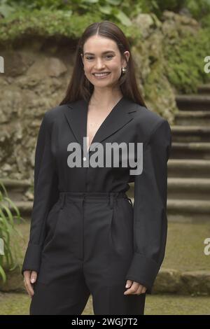 Italien, Rom, 5. Februar 2024. Fotoaufruf des Films " endlich Dawn" im Bild: Lily James Photo © Fabio Mazzarella/Sintesi/Alamy Live News Stockfoto