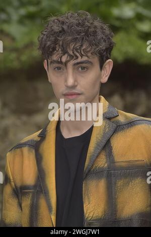 Italien, Rom, 5. Februar 2024. Fotoaufruf des Films " endlich Dawn" im Bild: Michele Bravi Foto © Fabio Mazzarella/Sintesi/Alamy Live News Stockfoto