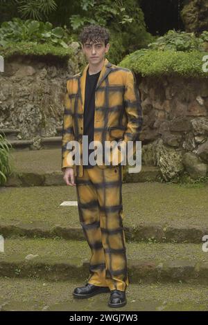 Italien, Rom, 5. Februar 2024. Fotoaufruf des Films " endlich Dawn" im Bild: Michele Bravi Foto © Fabio Mazzarella/Sintesi/Alamy Live News Stockfoto