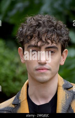 Rom, Italien. Februar 2024. Hotel De Roussie, Rom, Italien, 05. Februar 2024, Michele Bravi während des Fotoaufrufs des Films ' Finalmente l'Alba' - News Credit: Live Media Publishing Group/Alamy Live News Stockfoto